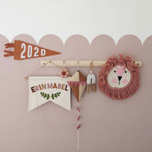 Load image into Gallery viewer, Small Birth Year Pennant