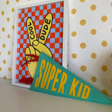 Load image into Gallery viewer, Large Custom Pennant - Bold Font
