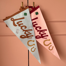 Load image into Gallery viewer, Large Lucky Flag
