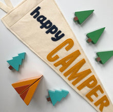 Load image into Gallery viewer, &#39;Happy Camper&#39; Pennant
